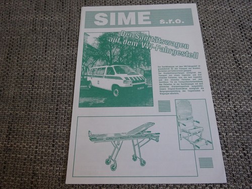 Sime ambulance - sime, vw