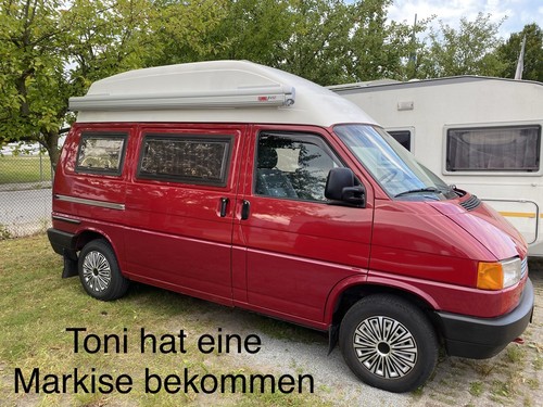Oldtimer wohnmobil - vw, t4